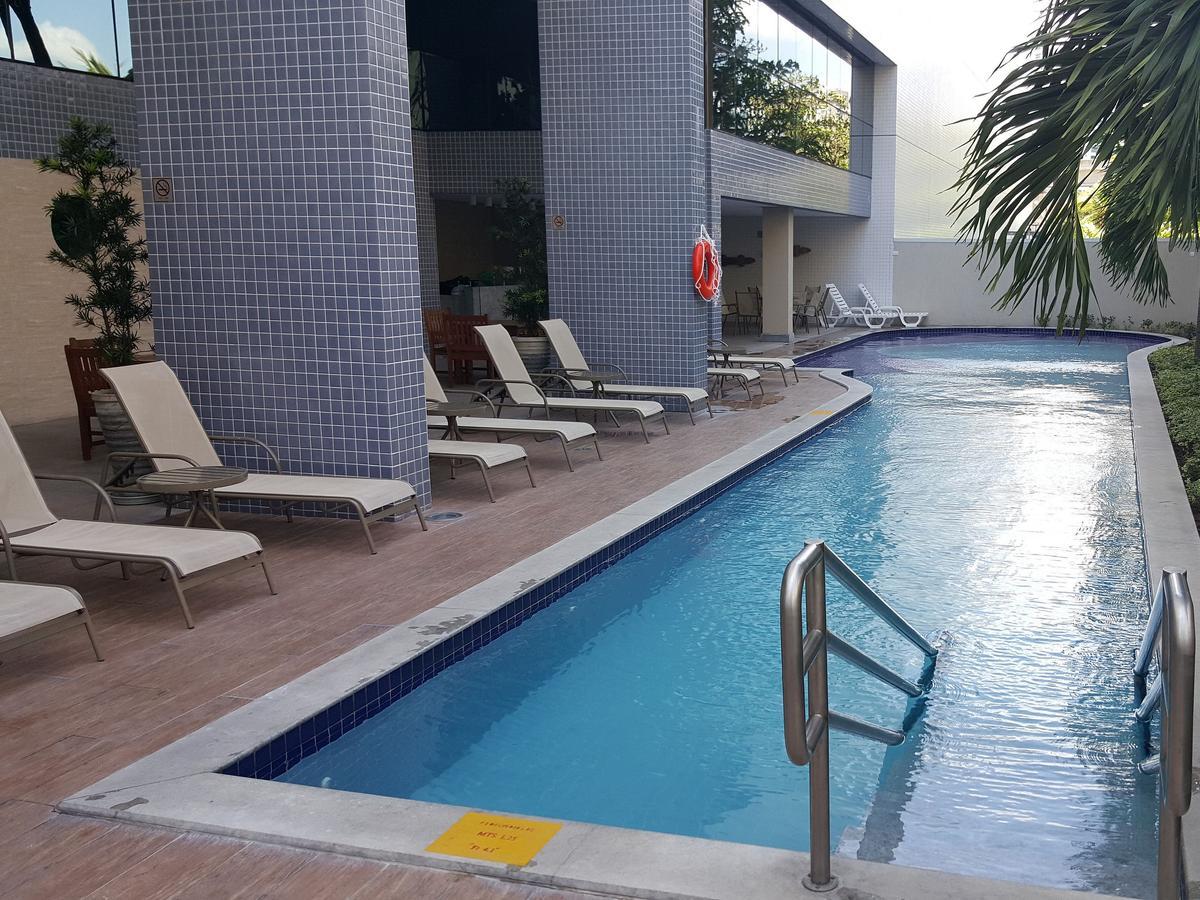 Excelente Flat Em Boa Viagem 2 Quartos Beach Class Ideal Para Familia Ou Viagens De Negocio Nob1804 Recife Luaran gambar